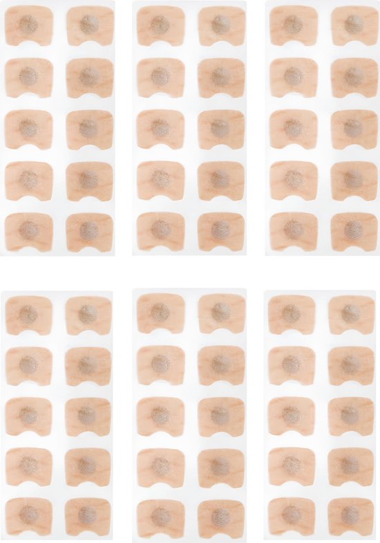 Plakkers Magnetische Neusstrips - Neuspleisters - Magnetische Applicatortabs - Bevestiging voor Neusspreiders - Anti Snurk Neusstrip Plakkertjes - Vervangende Adhesives - 30 dagen