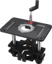 65 mm Bovenfrezenlift voor 69 mm Houtbovenfrees voor Bovenfrezentafel-Installatielift met Bovenfreesplaat Precisiebewerking van Hout