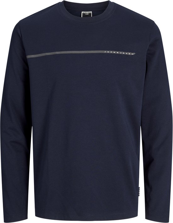 JACK & JONES Jornorrebro EMB Tee LS Crew Neck Jnr Uomo