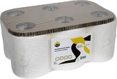 KURTT - Handdoekrol voor elektrisch dispenser - Cellulose Wit - 2-laags - 165m - 6 Rollen