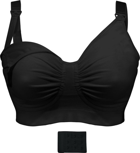 Carriwell Gelbeugel Voedingsbh Zwart L