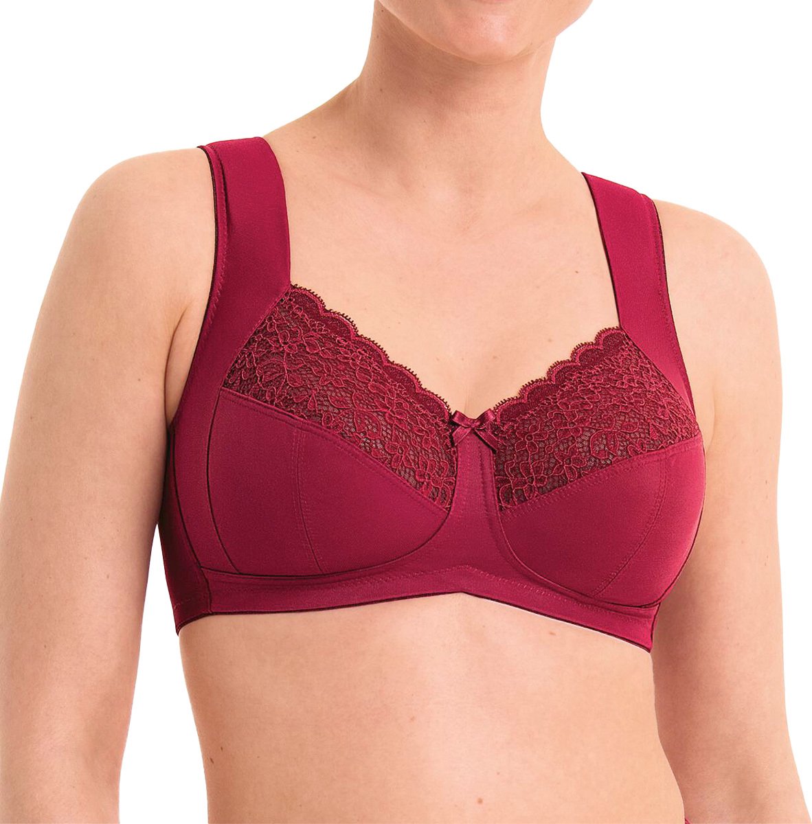 Anita Comfort Havanna TopComfort Bh Zonder Beugel 5813 Dark Red - maat EU 110D / FR Rood