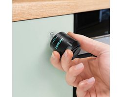 AYCORN Magnetisch Kinderslot Kastjes – Baby Magneet Beveiliging voor Kast, Deur en Lade – 10 Sloten en 2 Sleutels – Incl Instructievideo – Geen Boorwerk of Schroeven - Zwart