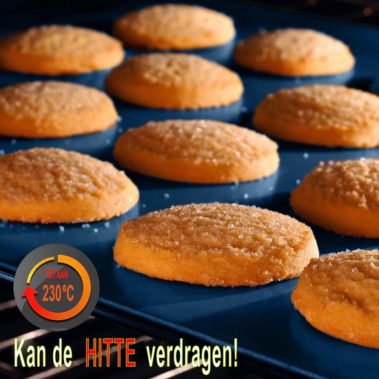 Nutrichef , Bakvorm Set ,6-delige Antiaanbak Bakvorm Set Pfoa Pfos Ptfe Vrij Koolstofstaal Bakblikken Met Hittebestendige Siliconen Handgrepen Ovenbestendig Tot 230 C 1224052146 Nutrichef , Bakvorm Set ,6-delige Antiaanbak Bakvorm Set Pfoa Pfos Ptfe Vrij Koolstofstaal Bakblikken Met Hittebestendige Siliconen Handgrepen Ovenbestendig Tot 230 C 1224052146