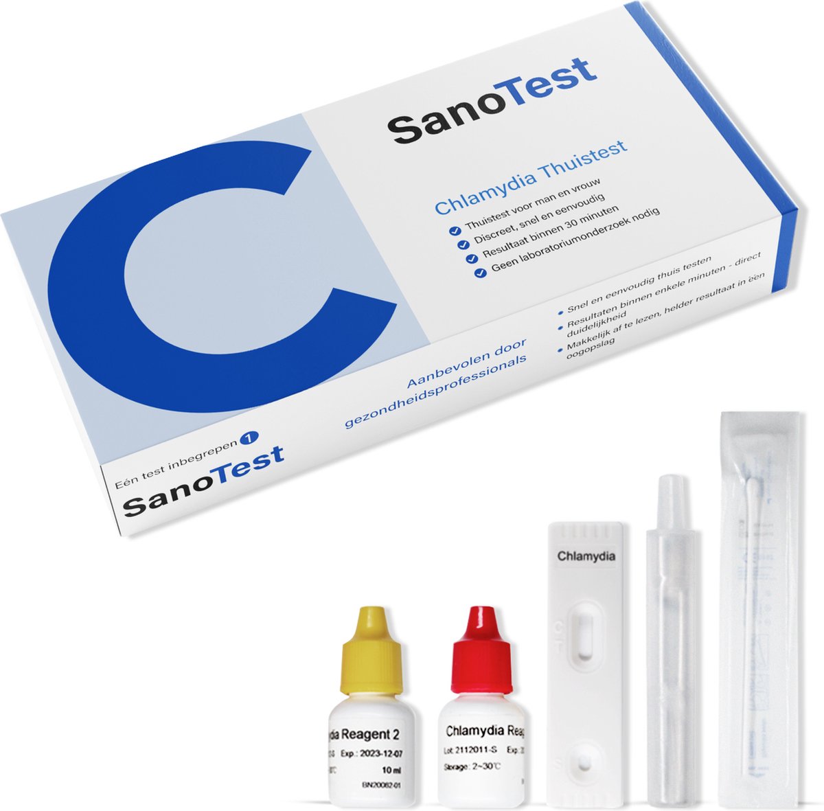 Goedkoopste Chlamydia Zelftest - Soa test - Voor Mannen & Vrouwen - 100 Anoniem & Betrouwbaar