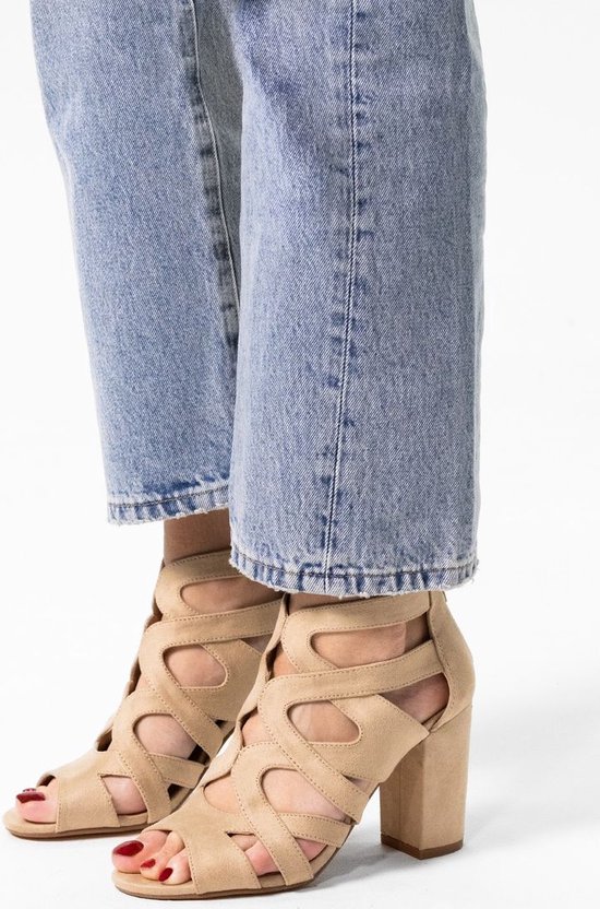 Baskets Nerve Sport En Daim Beige Clair - Taille UK 5 (38 EU) - Occasion
