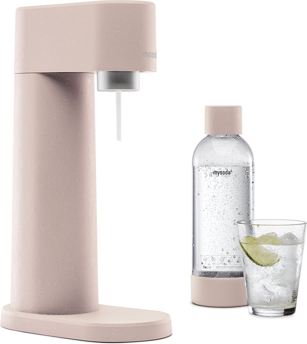 Mysoda Woody Gray -  bruiswatertoestel -  gemaakt van ecologisch, duurzaam biocomposiet
