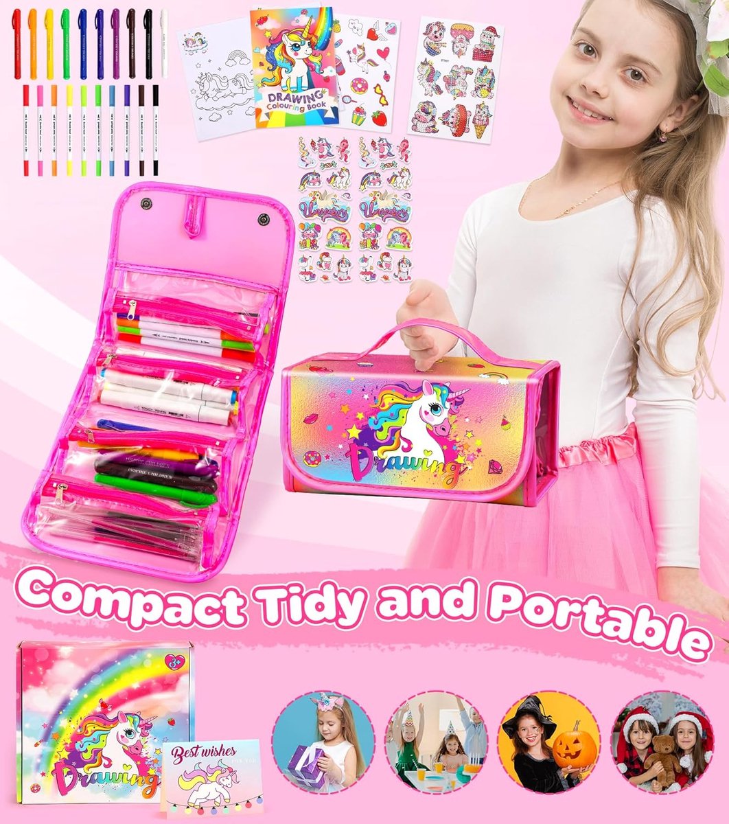 Feutres Coloriage Enfants,100Couleurs Enfants Adulte à Double Pointe Feutres Coloriage Enfants,100Couleurs Enfants Adulte à Double Pointe