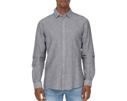 Only & Sons Caiden LS Solid Linnen Overhemd Heren - Maat M