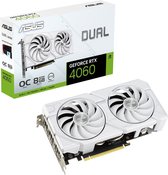 Bol.com ASUS Dual -RTX4060-O8G-EVO-WHITE NVIDIA GeForce RTX 4060 8 GB GDDR6 aanbieding