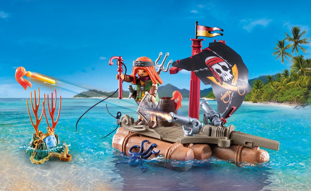 PLAYMOBIL Pirates Piratenvlot met schat 71794 — afbeelding 5