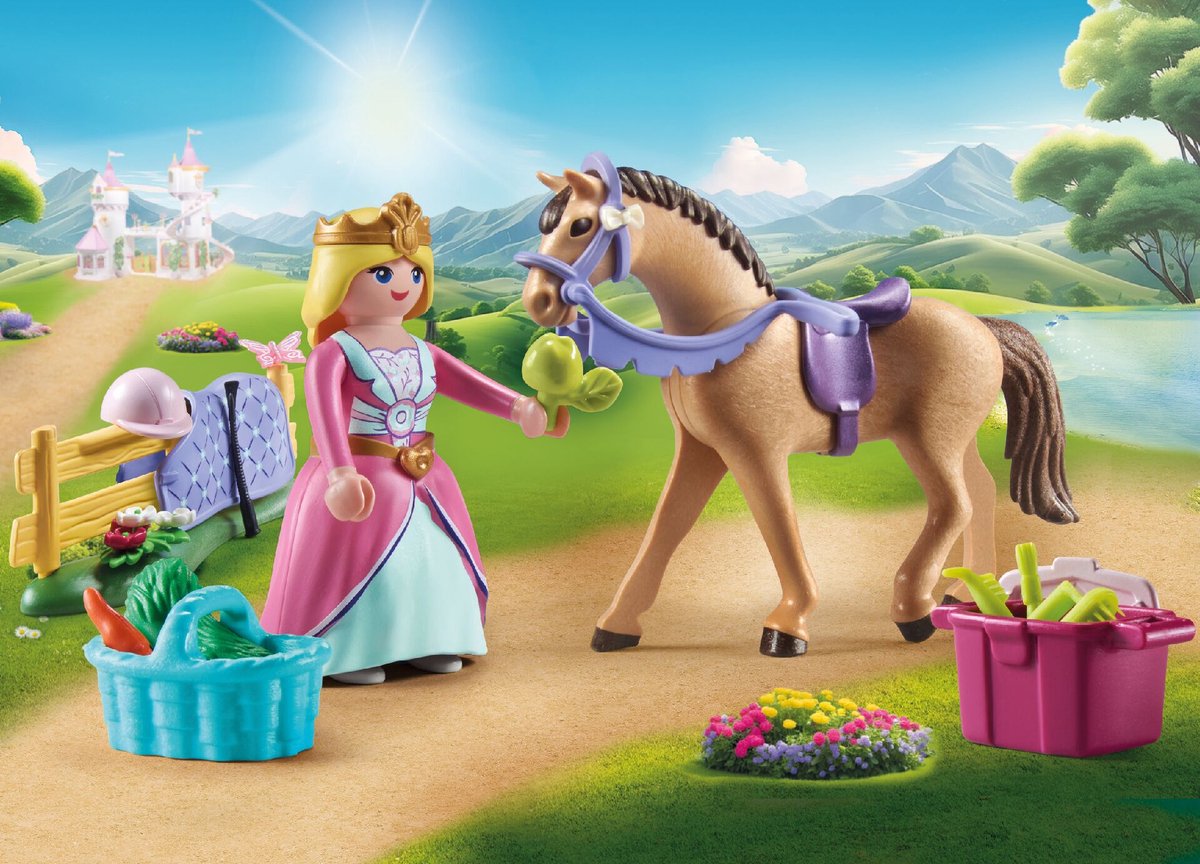 PLAYMOBIL Starter Packs Pricess Magic - Prinses met paard 71801 — afbeelding 5