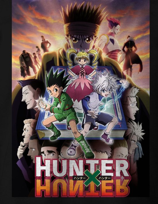 HUNTER X HUNTER - Group 2 - Men T-shirt (S) — afbeelding 2