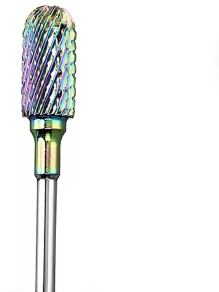 Callance Keramische Bitje Nagel Frees Rainbow nr. 5 - regenboog - nagelfrees - bit - frees - pedicure - manicure - nagels - nagelstyliste - kunstnagels - acryl - gel