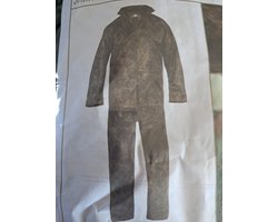Satexo Regenpak Legerprint / Camouflage - Lichtgewicht - Maat XXXXL - Jas met broek Satexo Regenpak Legerprint / Camouflage - Lichtgewicht - Maat XXXXL - Jas met broek