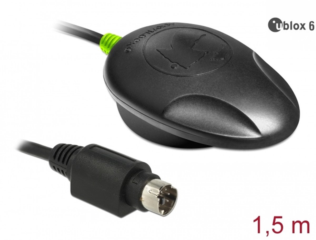 Navilock NL-603P GPS-ontvanger Zwart 1 stuk(s)