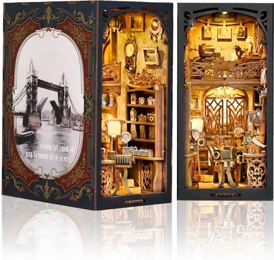 DIY Book Nook Sunshine Town - Robotime – IT'S A PRESENT