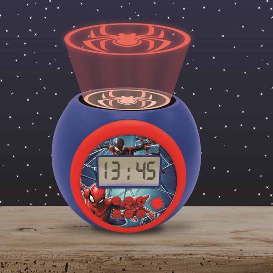 Spiderman Projector Alarmklok van Lexibook — afbeelding 3