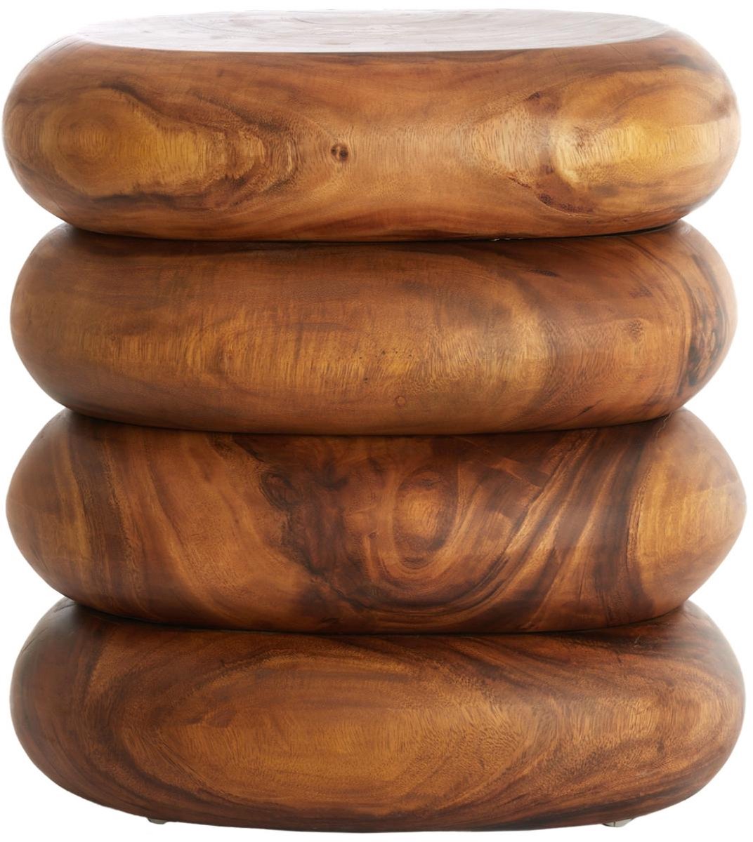 Light & Living Bijzettafel Facundo - Donkerbruin - 45x31x48cm - Modern