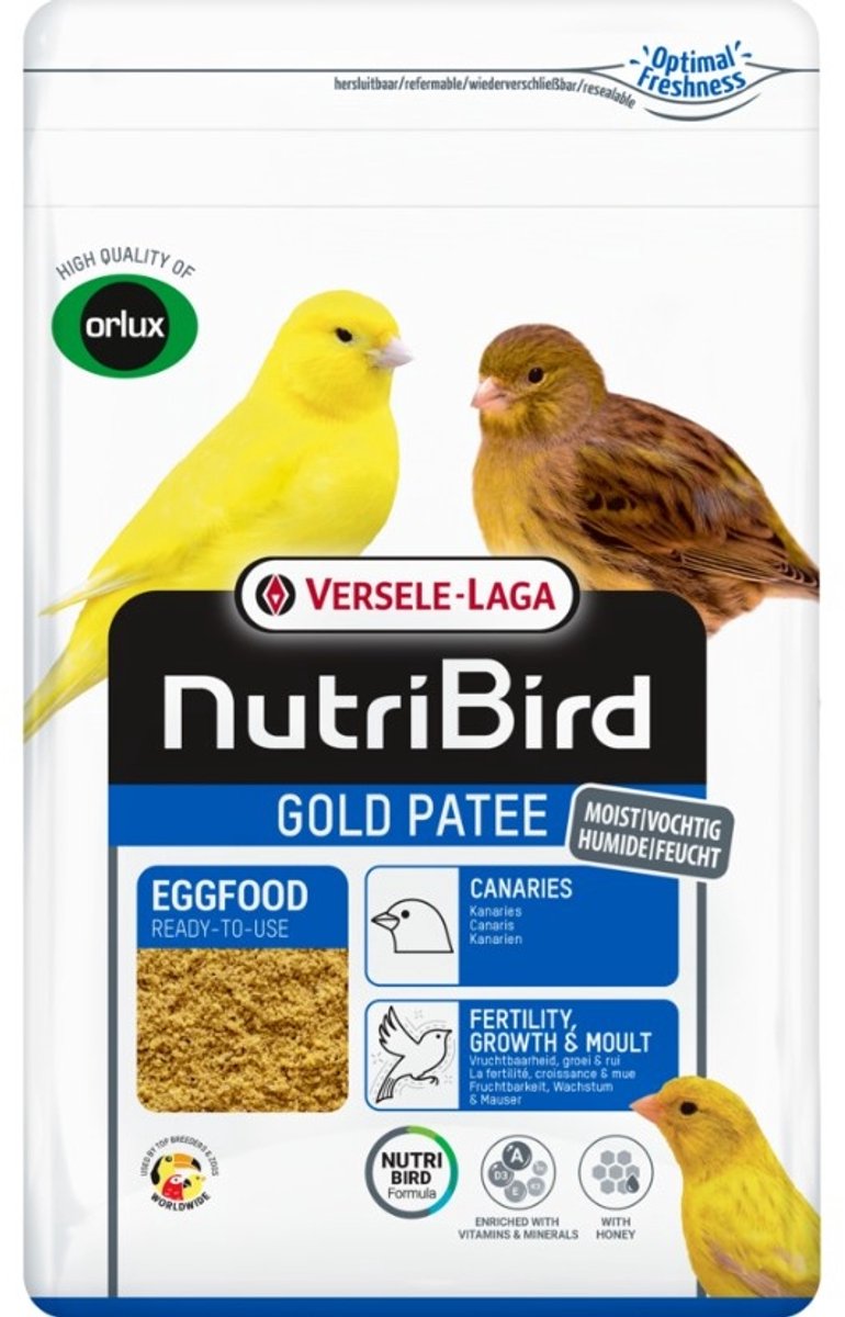 Orlux Gold Patee 10 kilo - Eivoer voor vogels - Vogelvoer - Patee - Nutribird