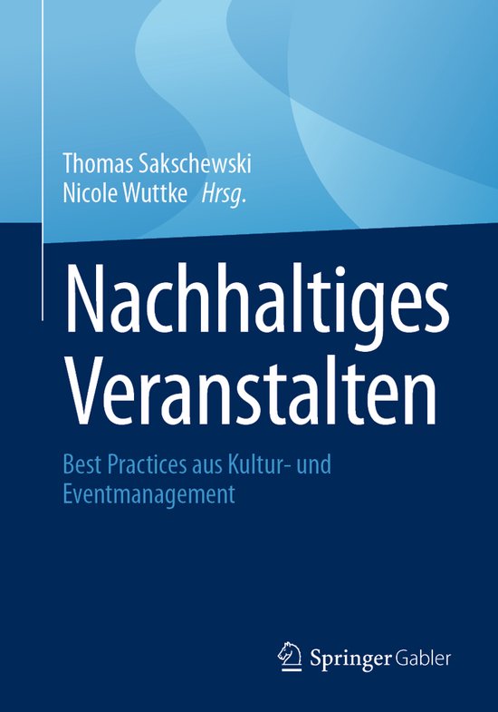 Nachhaltiges Veranstalten - cover