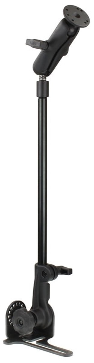 Pod HD™ REVERSE voertuigmontage met 18" aluminium staaf en ronde plaat RAM-316-HDR-202U