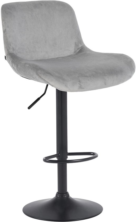 CLP Barkruk Foley chroom Frame - Kunstleer - walnoot/zwart | Leen Bakker CLP Barkruk Foley chroom Frame - Kunstleer - walnoot/zwart | Leen Bakker