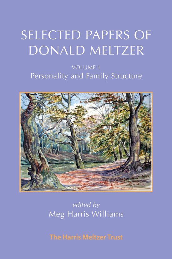 Selected Papers of Donald Meltzer - Vol. 1 - cover