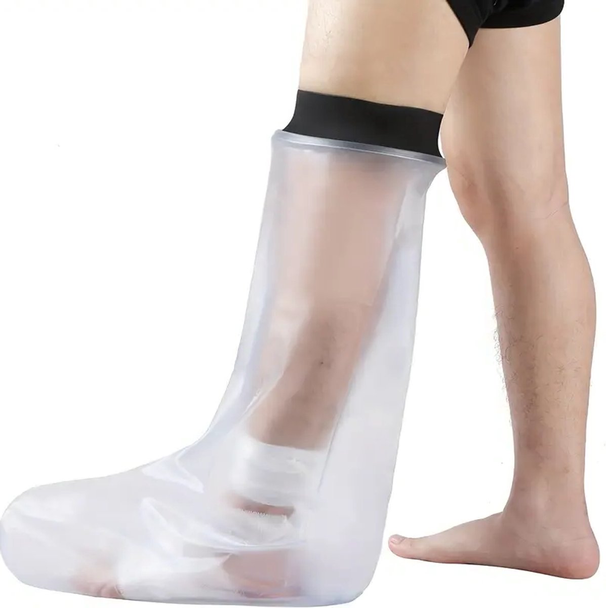 Dutchers.® Premium Douchehoes Been - * - Herbruikbaar - Gipsbeschermer - Gipshoes Been - Siliconen - Douchehoes Been - Comfortabel & Veilig - Hygiënisch - Douchehoes Onderbeen - Fijn in Gebruik - Gipshoes - Waterdicht - Voor het Gehele Onderbeen
