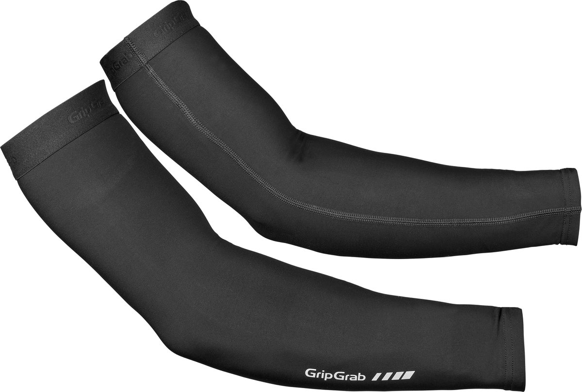 GripGrab - PACR Voorjaar-Najaar Armstukken Lente Herfst Fiets Armwarmers Wielrennen Arm Sleeves - Unisex - Zwart
