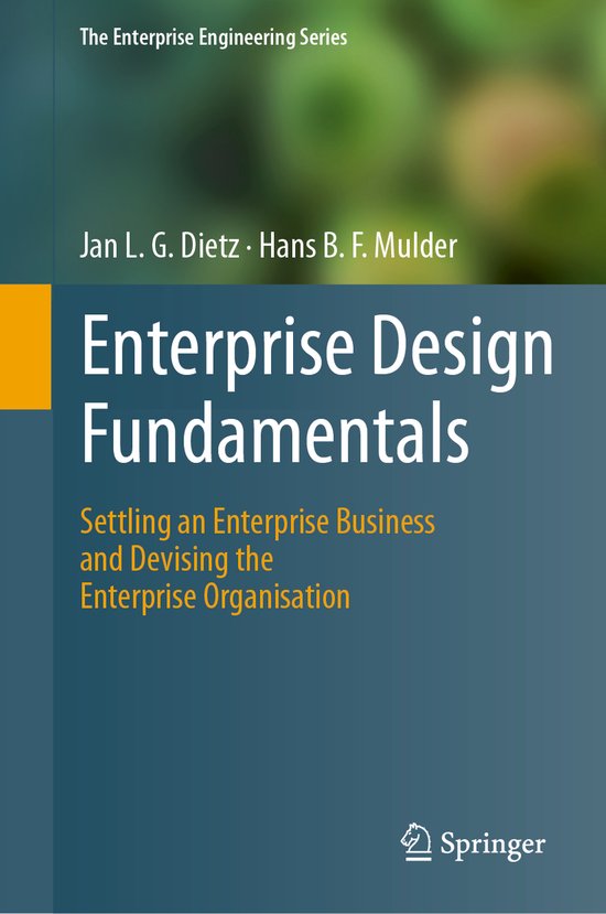 The Enterprise Engineering Series- Enterprise Design Fundame ... - cover