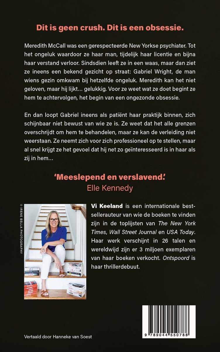 Ontspoord - back cover