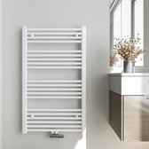 Bol.com THERMLAND Handdoekradiator Standaard 60x120 cm WIT Radiator Handdoekrek Badkamerradiator Verwarming Badkamer Handdoekrek... aanbieding