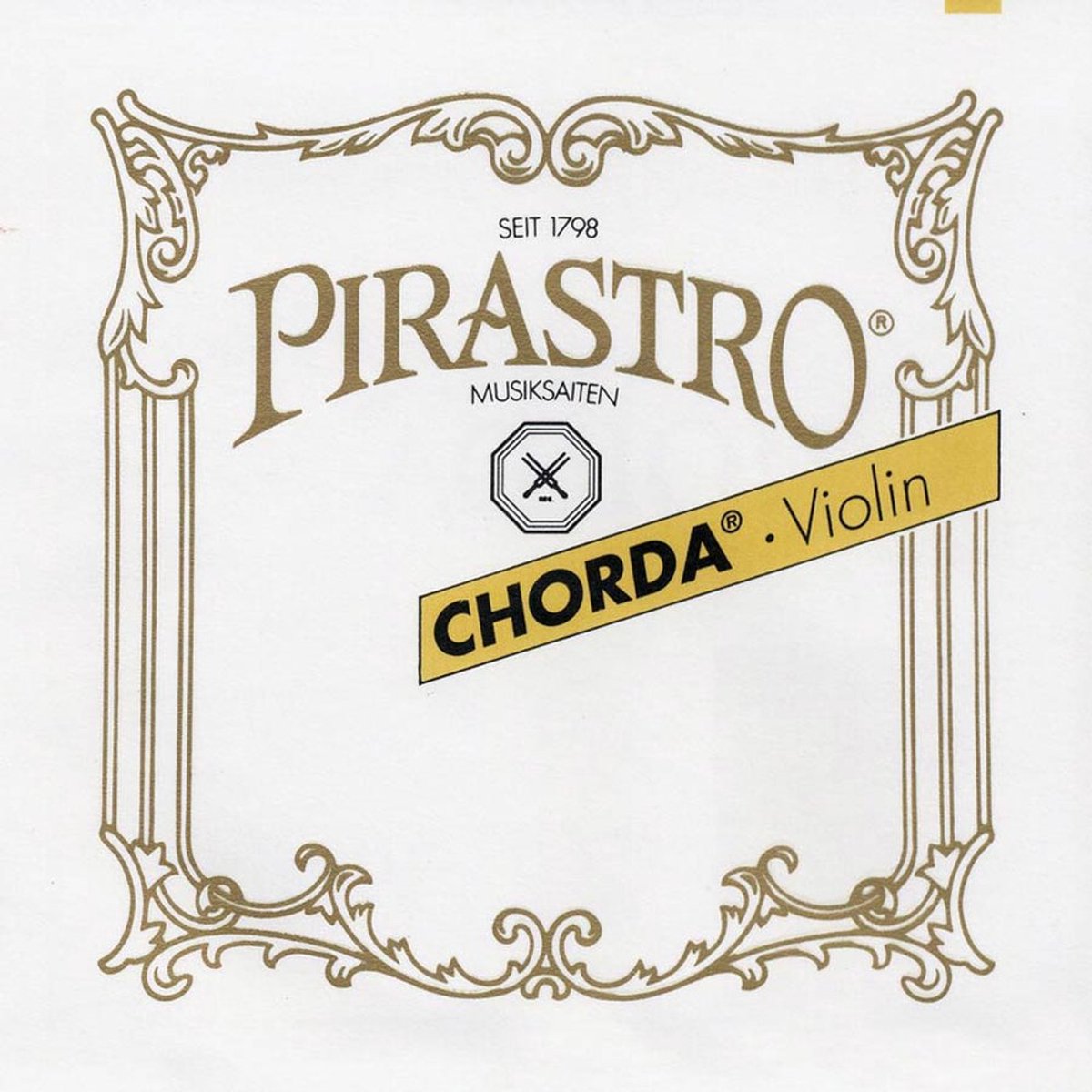Pirastro P212451 violin string G-4 thick (16 1/2), gut core, silverplated