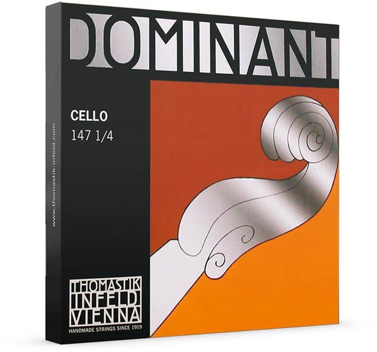 Thomastik Infeld TH-147-14 cello string set 1/4, consists of TH-142-14, TH-143-14, TH-144-14 and TH-145-14