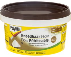 Polyfilla - Kneedbaar Hout - Lichte Eik - 500 G
