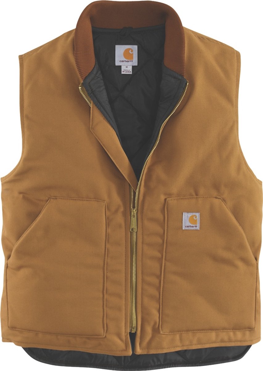 Carhartt Weste V01 Insulated Rib Collar Vest 106676 Carhartt® -3XL Bruin