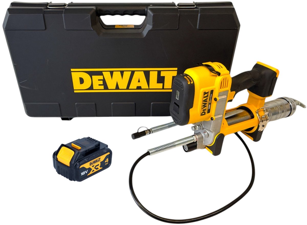 DeWalt DCGG 571 NK accusmeerpistool 18 V + 1x accu 4.0 Ah - zonder lader