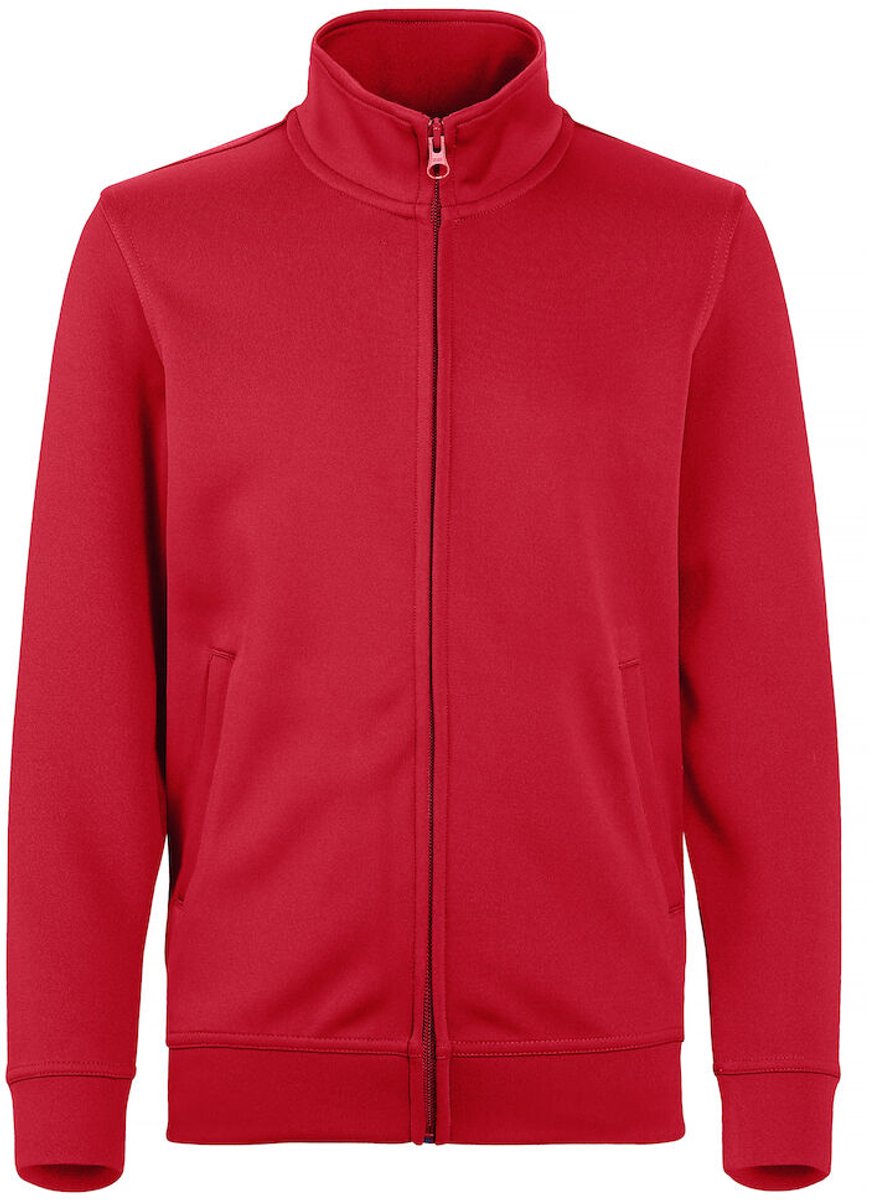 Clique Basic Active Cardigan Junior 021068 - Rood - 150-160