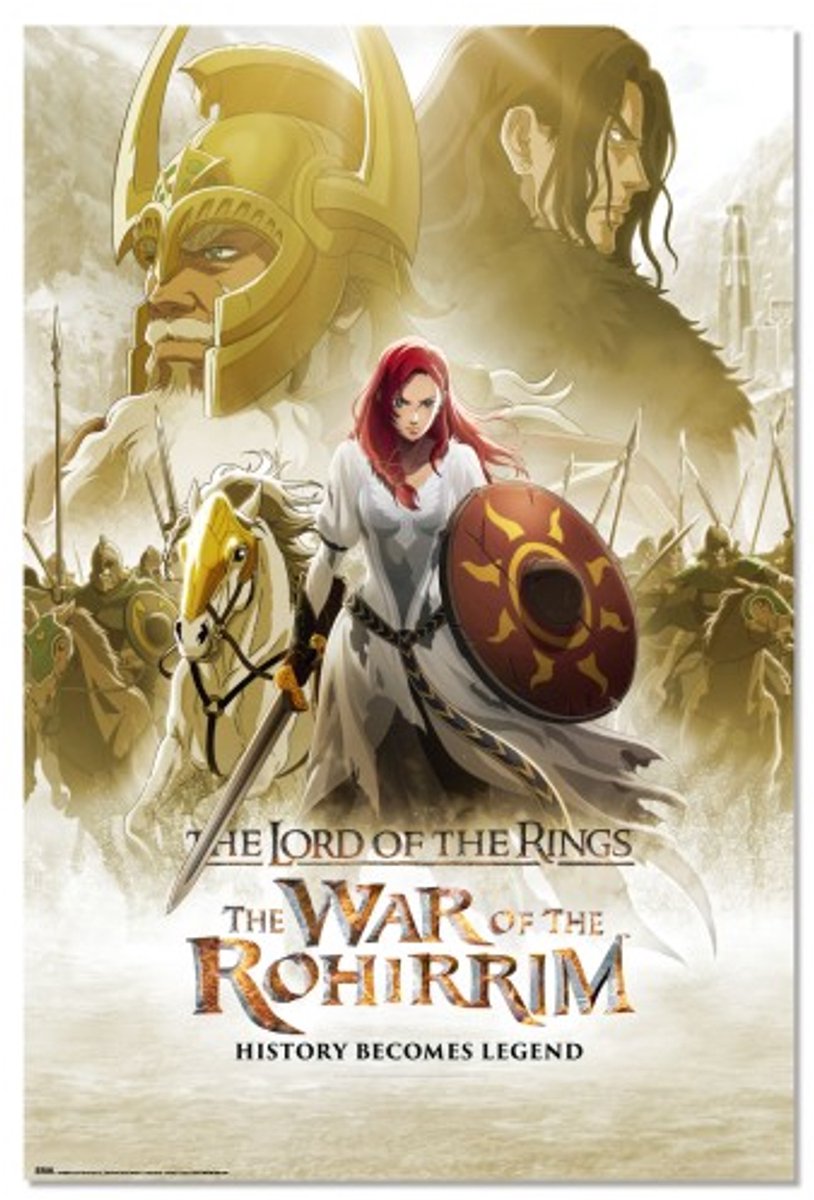 Grupo Erik War of the Rohirrim poster - Lord of the Rings - Tolkien - animatie - 61 x 91.5 cm Multicolor