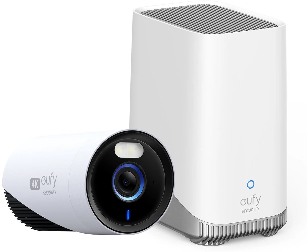 eufy Security E330 Buitencamera, 1 camera met HomeBase 3 - - eufy - €239,00