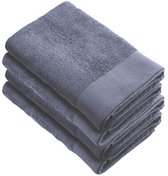 Walra handdoeken 70x140 Soft Cotton - 4-delig - Badlaken 550 g/m² - 100% Katoen - Handdoekenset Indigo