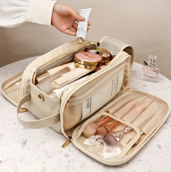 Organisateur de Maquillage Dutchers® - Trousse de maquillage - Trousse de beauté - Trousse de toilette - Trousse de voyage - Trousse à cosmétiques