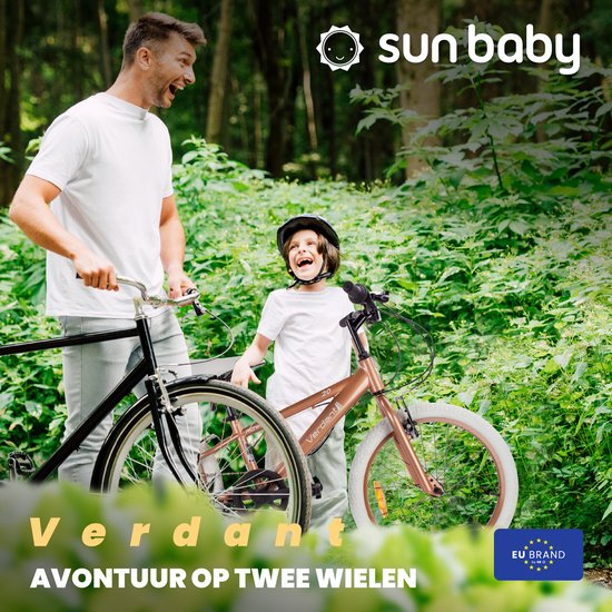 Verdant Bike Kinderfiets voor jongens van 6 tot 10 jaar, 20 inch Cappuccino, wielmaat te kiezen uit 6 versnellingen Shimano, in hoogte verstelbaar van Verdant Bike — afbeelding 2