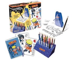 Magic Line - LANSAY - Coffret Repro Naruto - 100 illustrations - Dès 7 ans