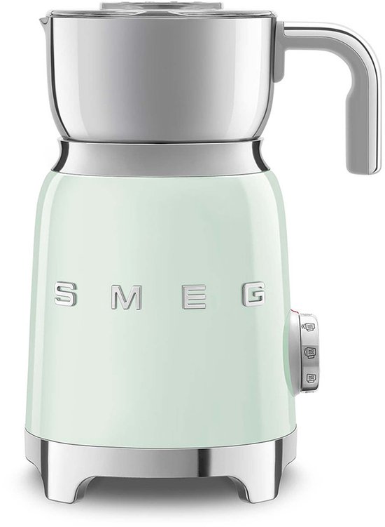 Smeg MFF11PKEU - Espumador de Leche Estética Años 50 Jarra Extraíble