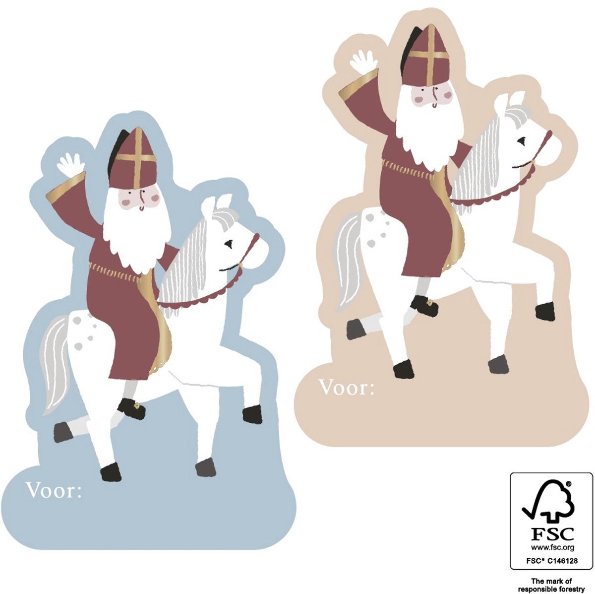 Stickers Duo - Sinterklaas