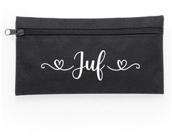 Etui juf - cadeau juf - pennenzak - juffendag - einde schooljaar - juffen en meesters