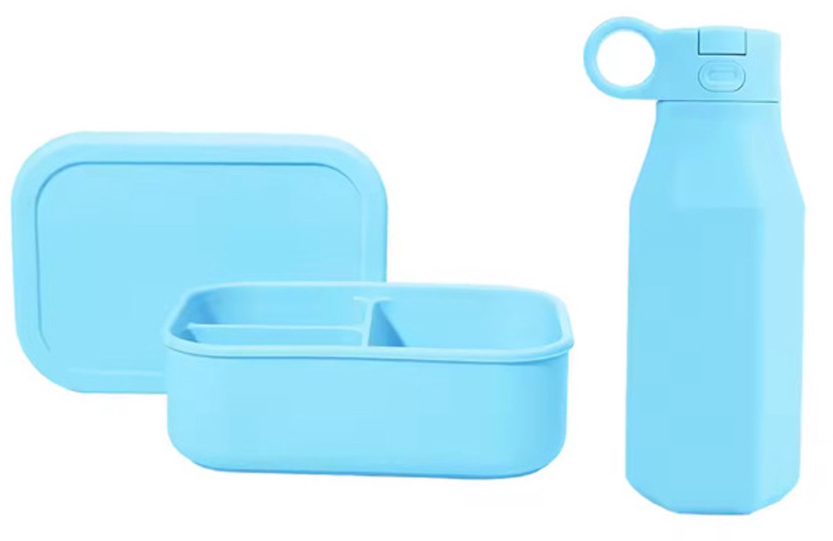 Royalty Silicone Lunchbox & Water Bottle