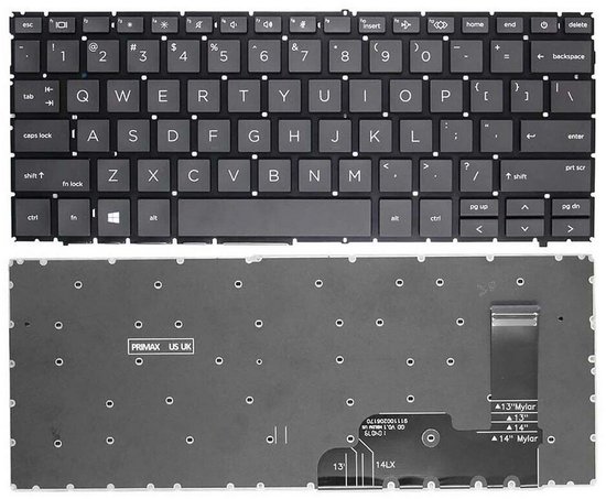 Clavier pour ordinateur portable HP EliteBook séries 830-G9 / 840-G9 / 845-G9 - Réf. : N08383-171
